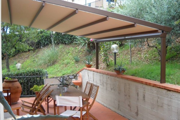 Pergola colore bronzo
